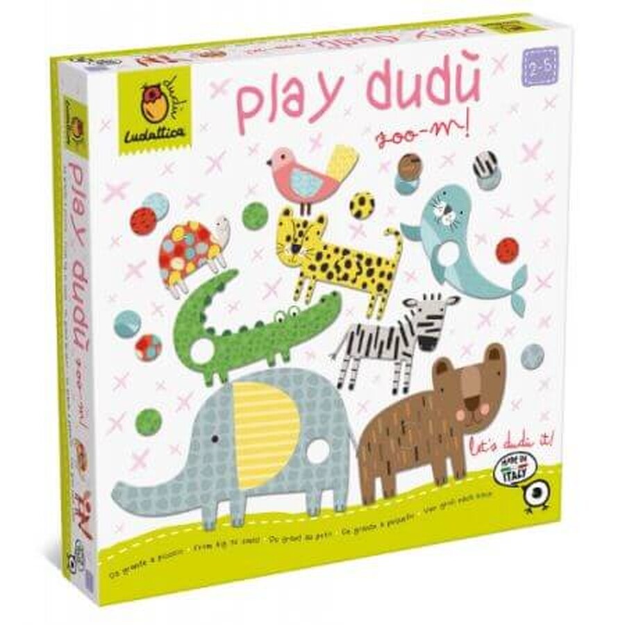 Puzzel Dudu Zoo-m, +2 jaar, Ludattica