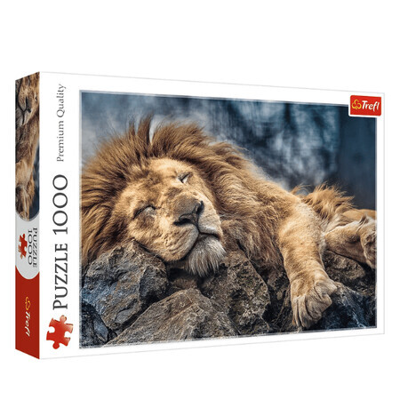 Puzzle lion endormi, 1000 pièces, Trefl