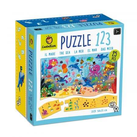 Puzzle Marea, + 3 Jahre, Ludattica