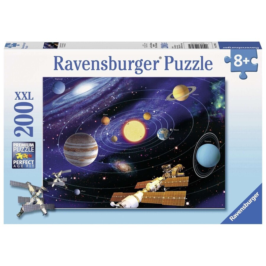 Puzzle système solaire, 200 pièces, Ravensburger