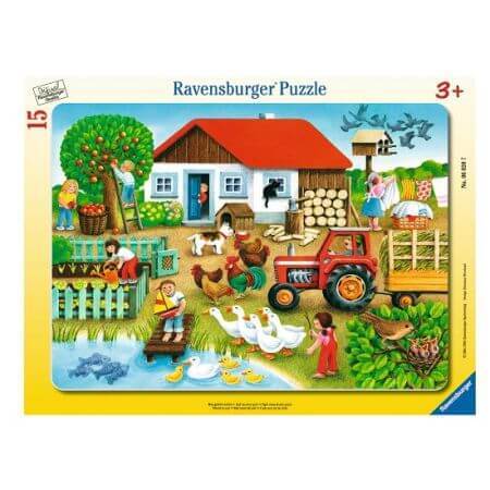 Puzzle "Où s'asseoir", 15 pièces, Ravensburger