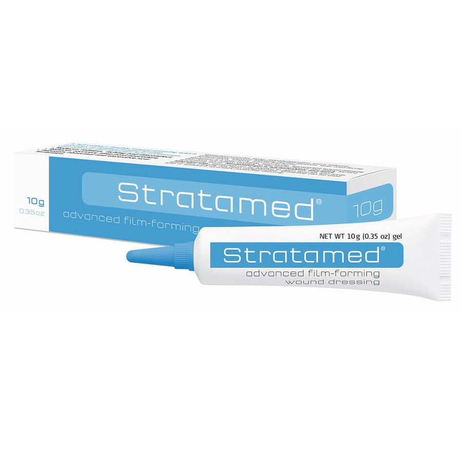 Stratamed wondbehandeling en littekenprofylaxe gel, 10 g, Synerga Pharmaceuticals