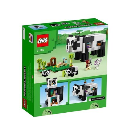 Panda Beer Toevluchtsoord, +8 jaar, 21245, Lego Minecraft