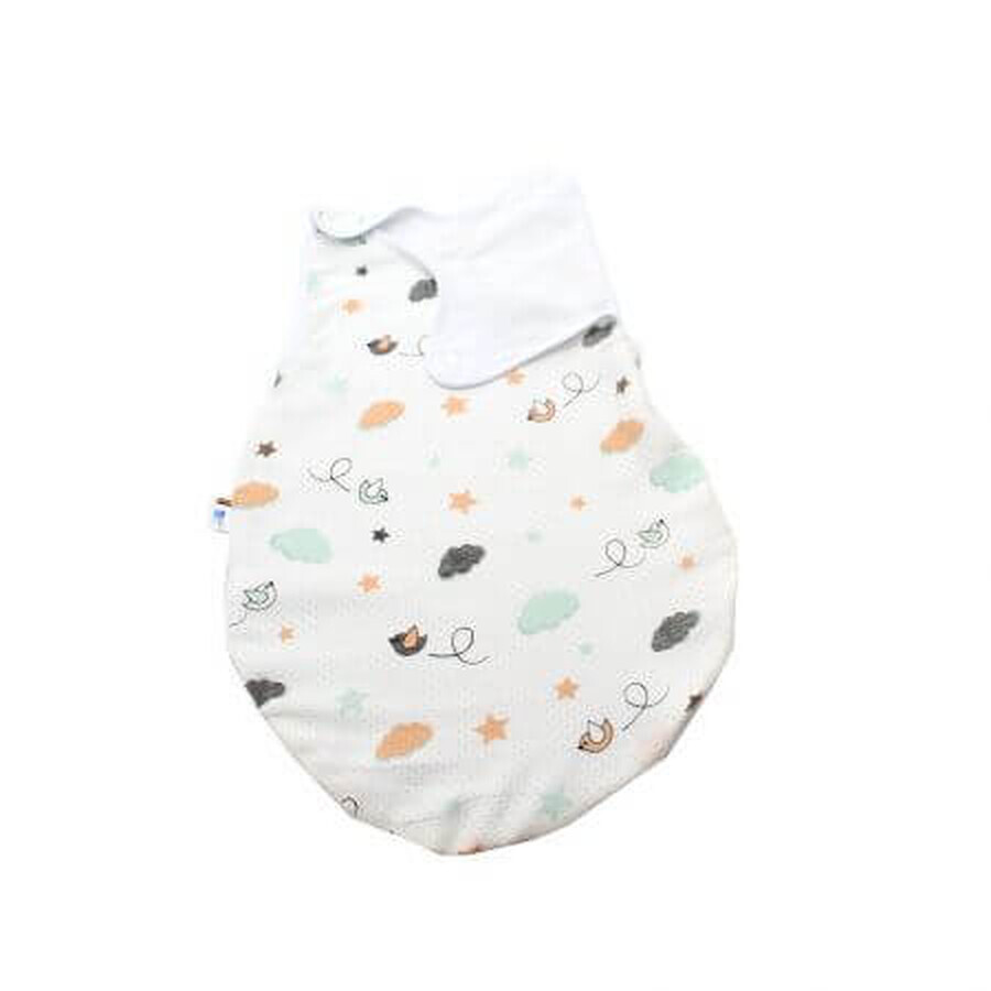 Sleeping bag made of muslin Paserele, 0 - 3 months, Baltic Bebe