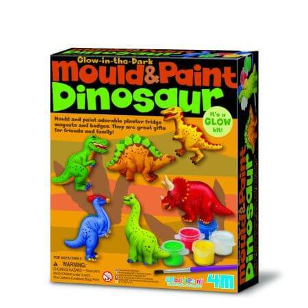 Creative Workshop Model and Paint, 5 ans et +, Dinosaure phosphorescent