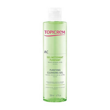 Gel nettoyant purifiant Topicrem AC, 200 ml, NIGY