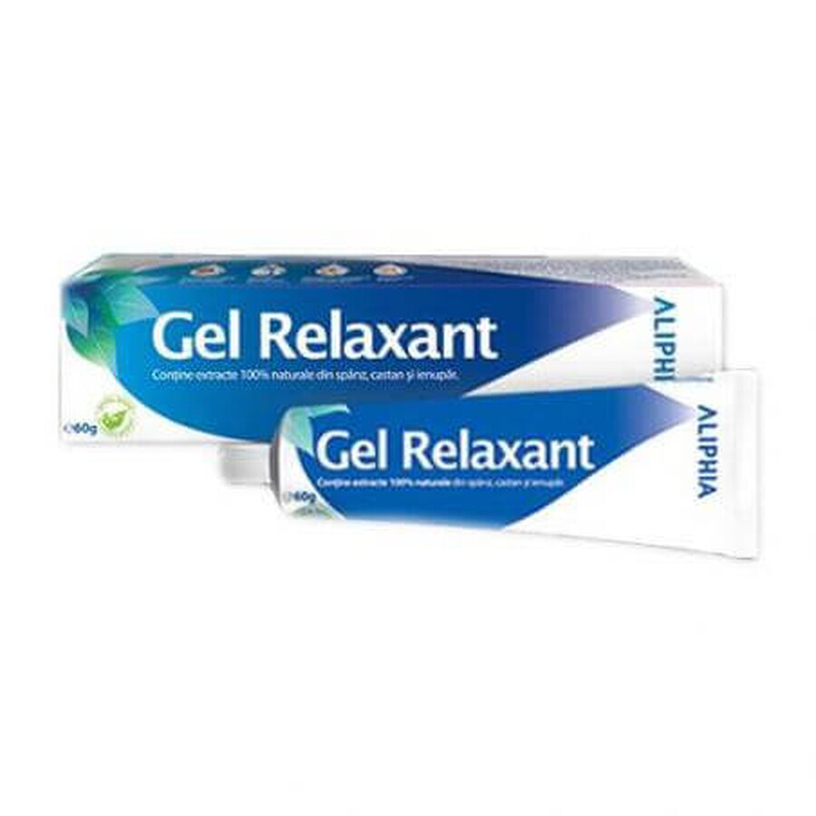 Gel relaxant Aliphia avec spanz, 60 g, Exhelios