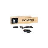 Educatief spel, Domino mini in houten doos, Goki