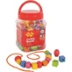 Dexterity game Wooden beads, BigJigs