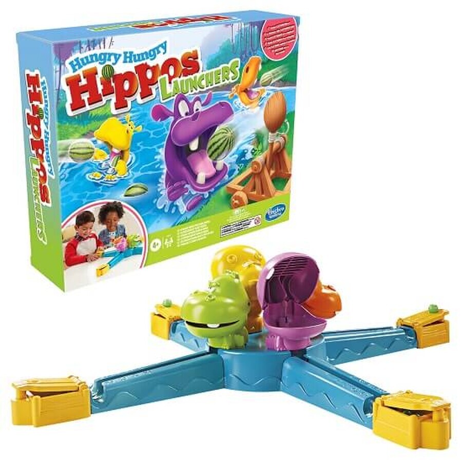 Het luie nijlpaard spel, +4 jaar, Play-Doh