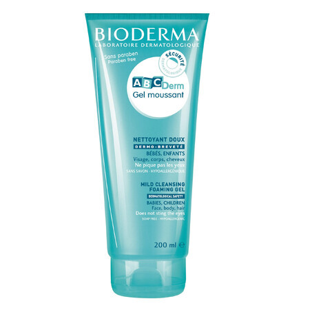 Bioderma ABCDerm Gel Moussant, 200 ml