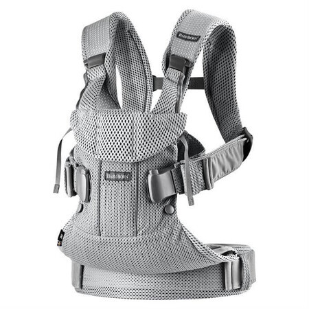 Baby Carrier One Air 3D Mesh, Silver, BabyBjorn