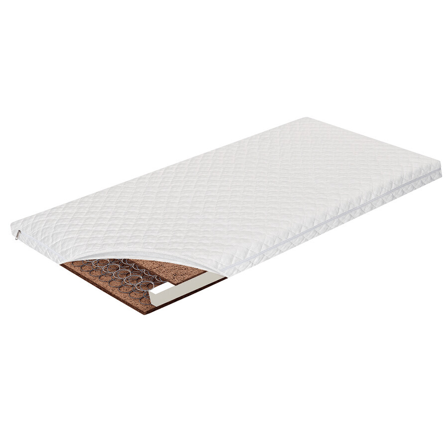 Mattress baby Bonnell foam and Coconut Orfeus, 60x120x14, Greco Strom