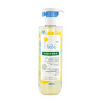 Klorane Baby Gel moussant doux pour le corps et les cheveux, 500 ml + 500 ml