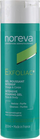 Noreva Exfoliac Schuimende Gel voor acne huid, 200 ml