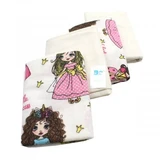 Little Princess soft nappy, 70 x 80 cm, 4 pieces, Baltic Bebe