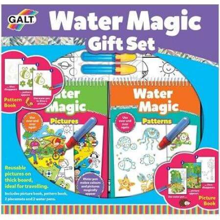 Jeu de 2 cartes à colorier Water Magic, Galt