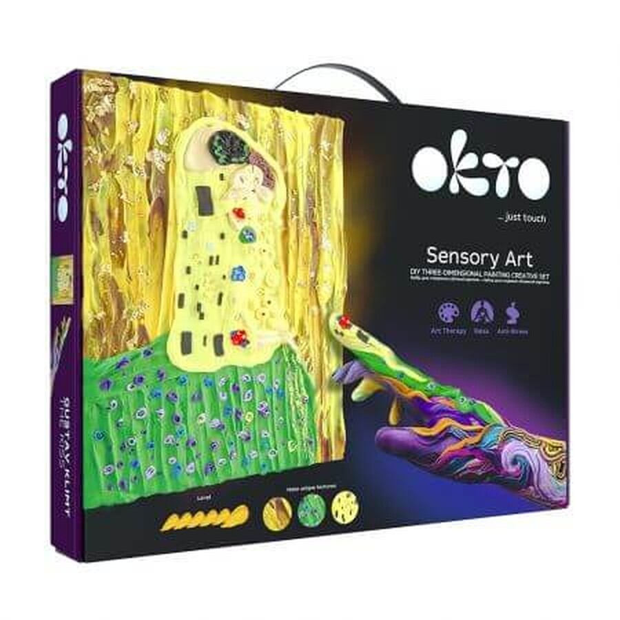 Creatieve set Sensory Art Kiss, 30 x 40 cm, Okto