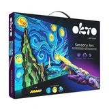 Sensory Art Starry Night creative set, 30 x 40 cm, Okto