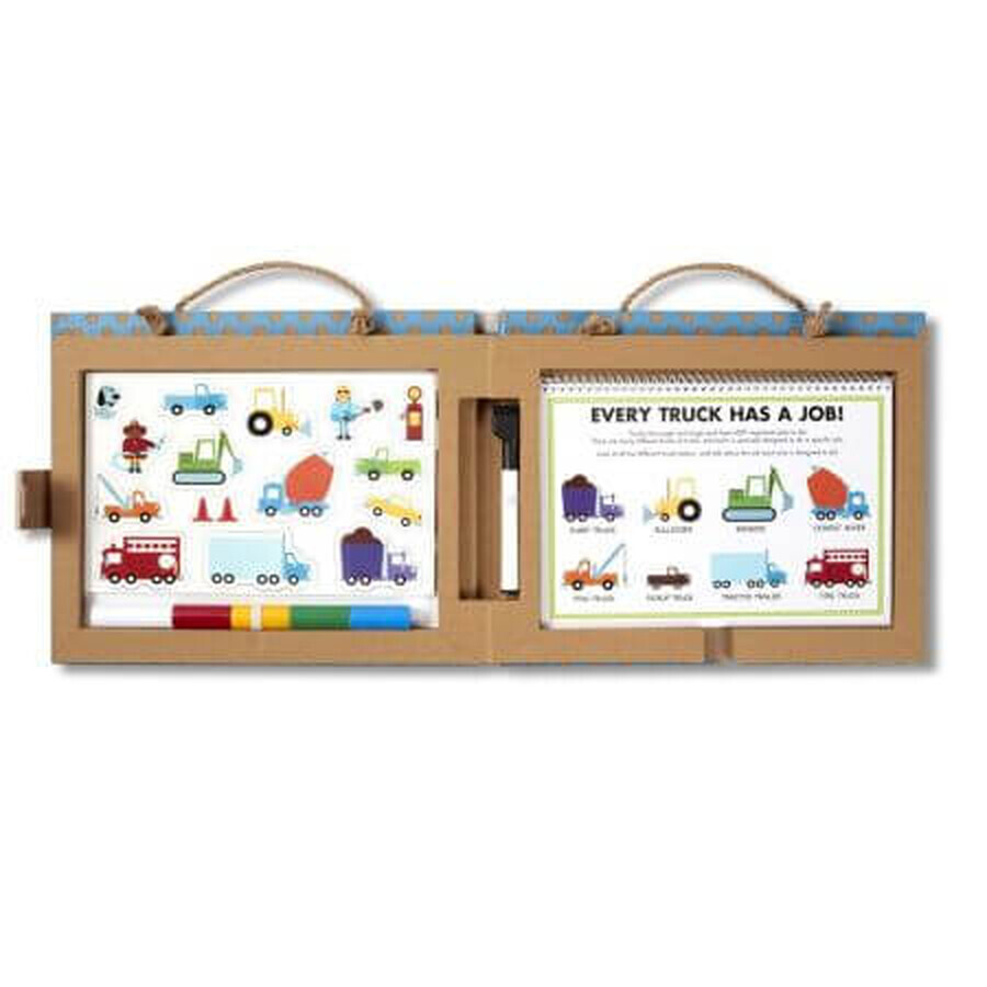 Melissa &amp; Doug Vrachtwagen Creatie Set