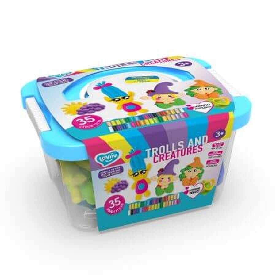 Set di plastilina Lovin'Do Trolls e Creature, Okto