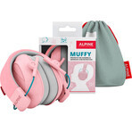 Cuffie pieghevoli per bambini, 5-16 anni, rosa, Alpine