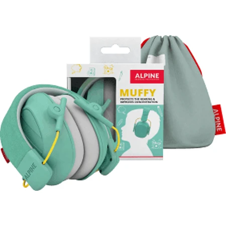 Auriculares plegables para niños, 5-16 años, Verde, Alpino