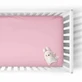 Gebreid elastisch laken, 120x60 cm, Roze, Tuxi Merken