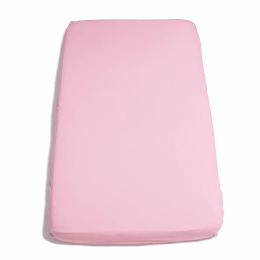 Lenzuolo con elastico a maglia, 95x65 cm, rosa, Tuxi Brands