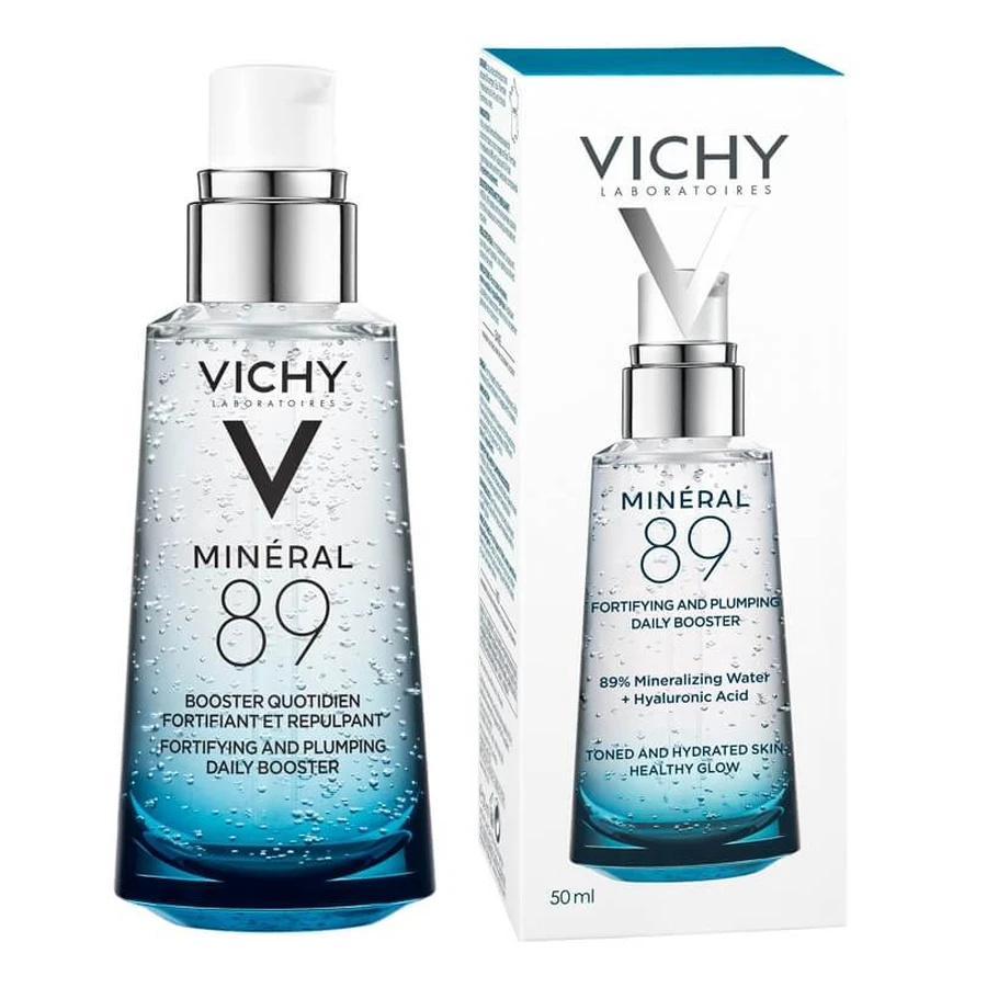 Vichy Mineral 89 daily fortifying and replenishing booster gel, 50 ml, 