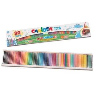 Tita Buntstifte, 80 Stück, Carioca