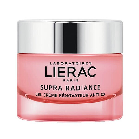 Lierac Supra Radiance - Gel Crema Viso Antietà Antiossidante, 50ml