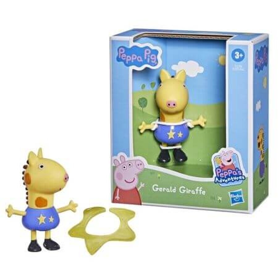 Figurine Funny Friends Girafe Gerald Peppa Pig, 7 cm, Hasbro