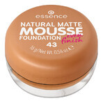 Natuurlijke Matte Mousse Foundation, 43, 16 g, Essence