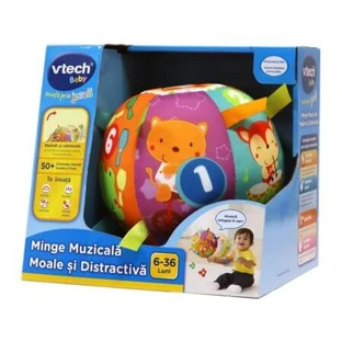 Soft and fun musical ball, 6-36 months, Vtech Learn Through Play