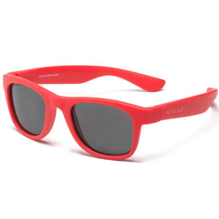 Lunettes de soleil Wave, 1-5 ans, Fire Red, KoolSun