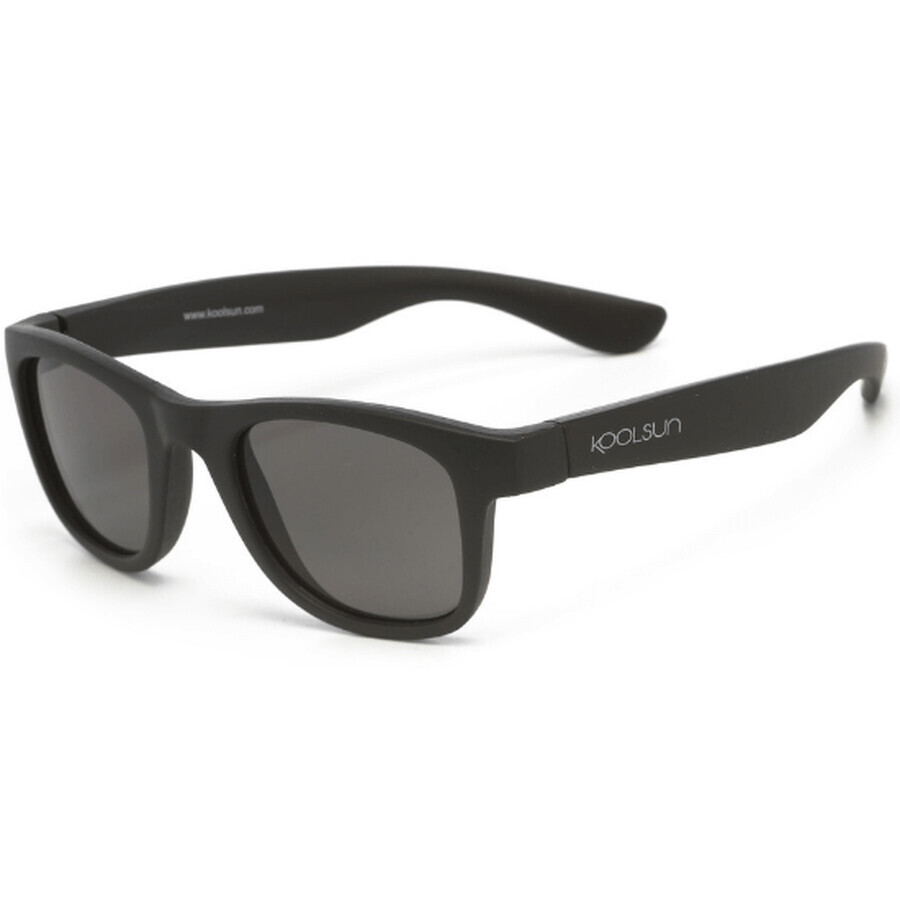 Lunettes de soleil Wave, 6-14 ans, noir mat, KoolSun