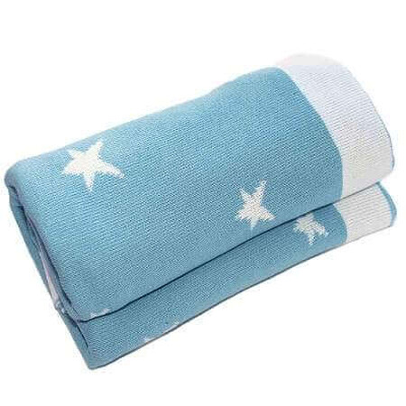 Paturica Midnight Stars, 80x100 cm, Bleu, Tuxi Brands