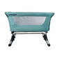 Patut mini Co-Sleeper, Turcoaz, Bebe Royal