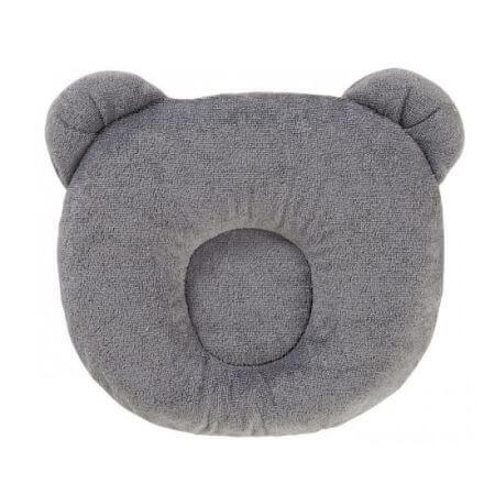 P'tit Panda Coussin à mémoire gris foncé, Miniland