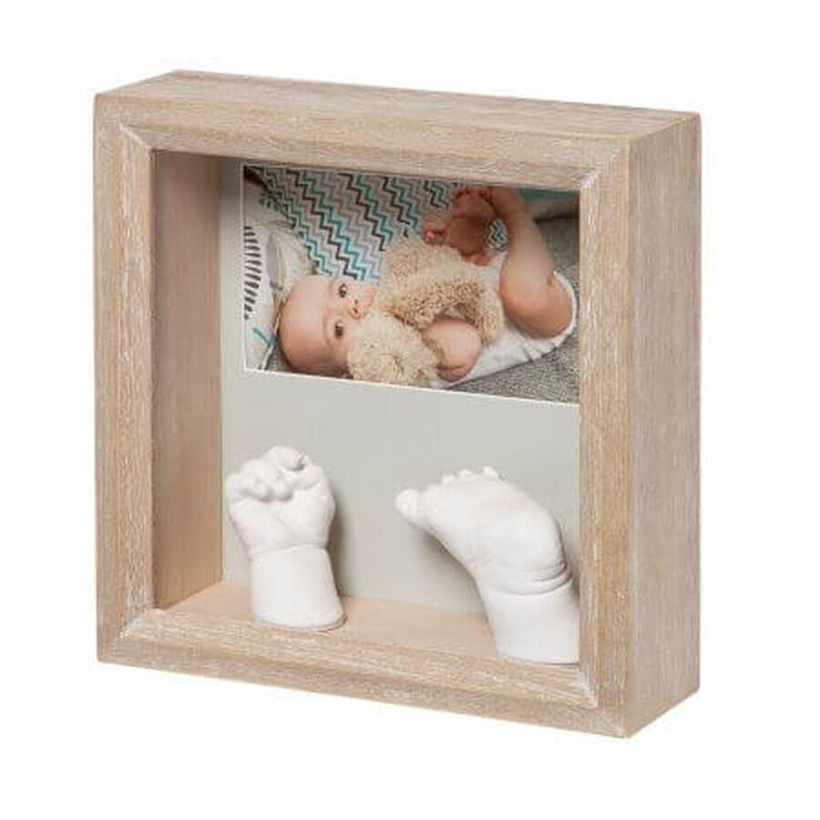 Fotorahmen mit 3D-Skulptur, Baby Art