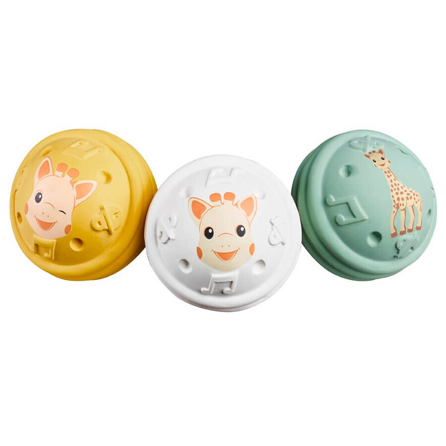 Lot de 3 boules musicales Sophie, Vulli