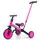 Optimus Plus 4-in-1 driewieler voor kinderen, Roze, Milly Mally