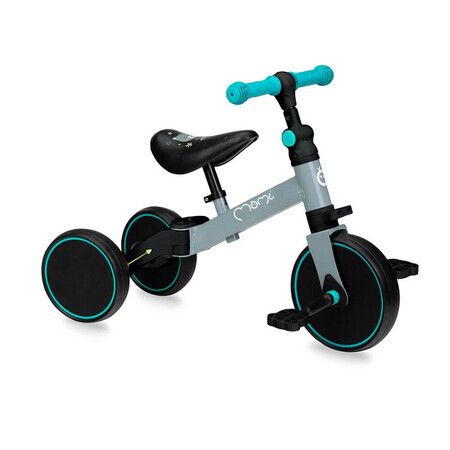 Loris folding tricycle 4 in 1, Grey, Momi