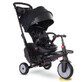 STR7 Smart Fold Urban, Zwart, Smart Trike 7 in 1 opvouwbare driewieler voor kinderen