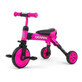 Opvouwbare driewieler om te bouwen tot fiets zonder pedalen Grande, +12 maanden, Roze, Milly Mally