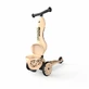 Patinete convertible 2 en 1 para niños Highwaykik 1, 1 - 5 años, Lifestyle Leopard, Scoot &amp; Ride