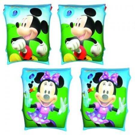 Pinne da nuoto Mikey Mouse, 23x15 cm, BestWay