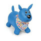 Blauwe springende puppy, Ludi