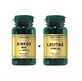 Ginkgo Max 6000 mg, 60 capsules + Lecithine 1200 mg, 30 capsules, Cosmopharm